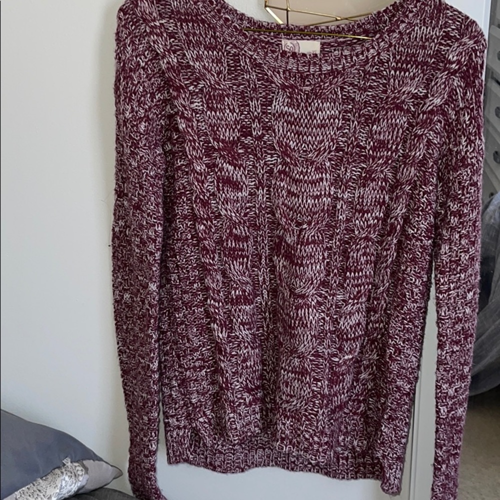 Women’s Dark Magenta Sweater